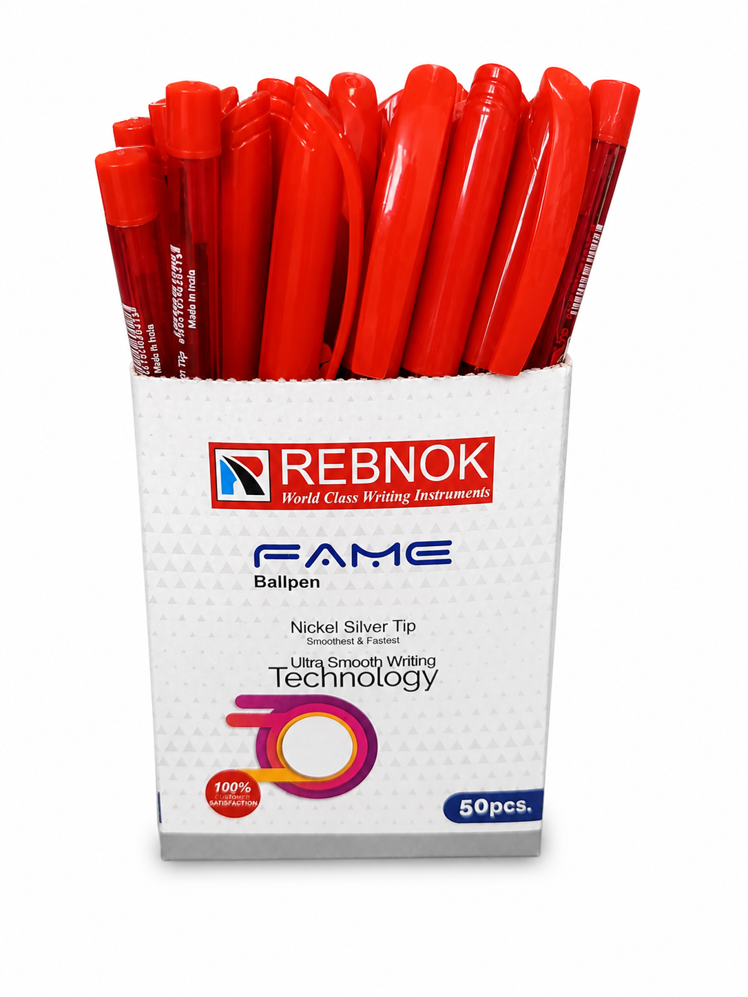 Червена химикалка REBNOK FAME – Medium Tip
