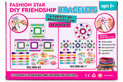 Творчески комплект за плетене на гривни Fashion Star – 6+
